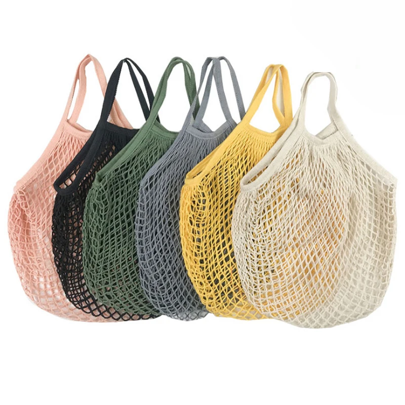 Reusable Produce Bag - حقيبة تسوق قطنية قابلة للطي، حقيبة