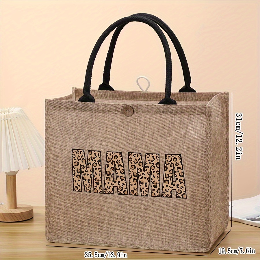 حقيبة يد نسائية عصرية بسيطة من - مراجعة Linen Bag Bulk وسعره