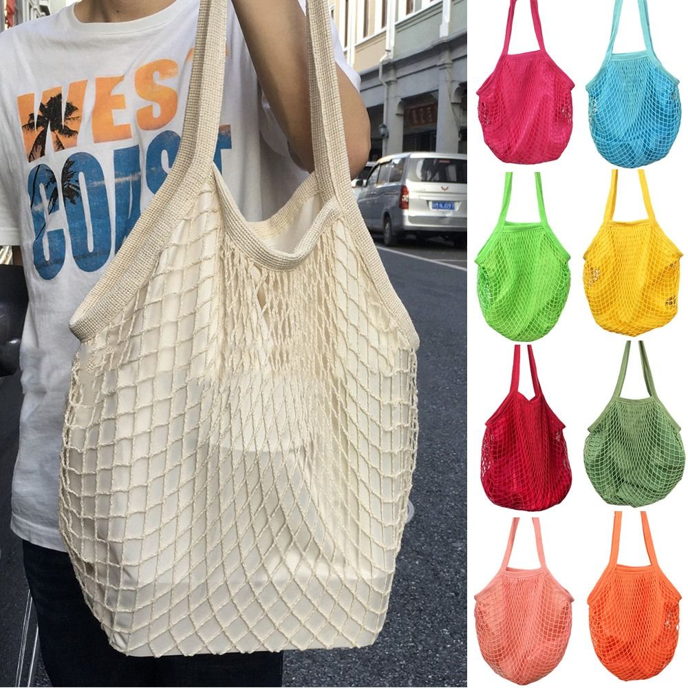 أكياس تسوق قطنية متينة قابلة ل - مراجعة Reusable Produce Bag وسعره