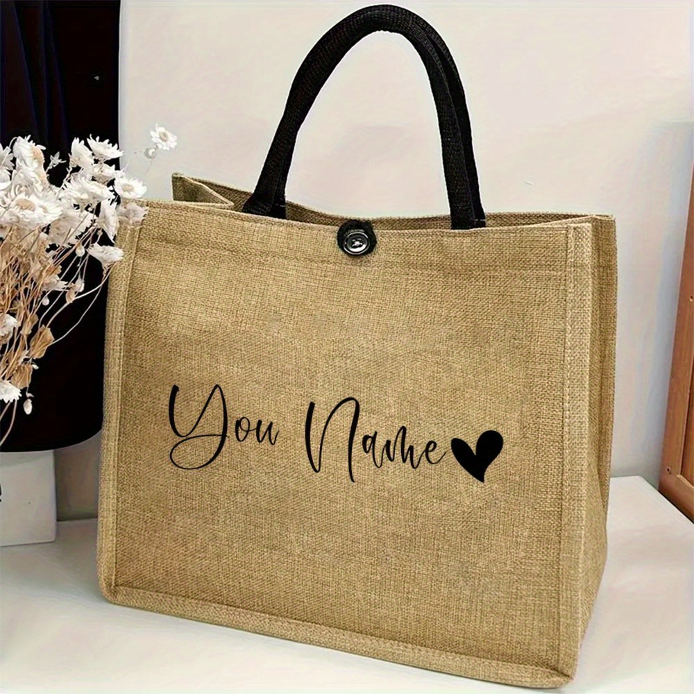حقيبة تسوق من الكتان قابلة لإع - مراجعة Linen Bag Bulk وسعره