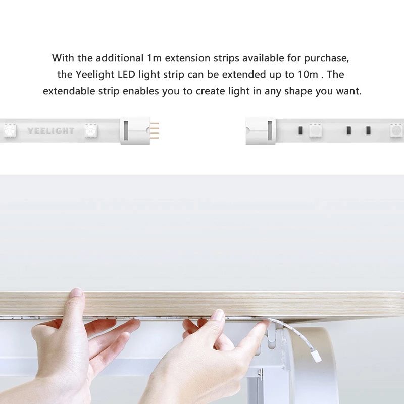 Yeelight Aurora Smart 2M Light - مراجعة Yeelight Light Lightstrip وسعره