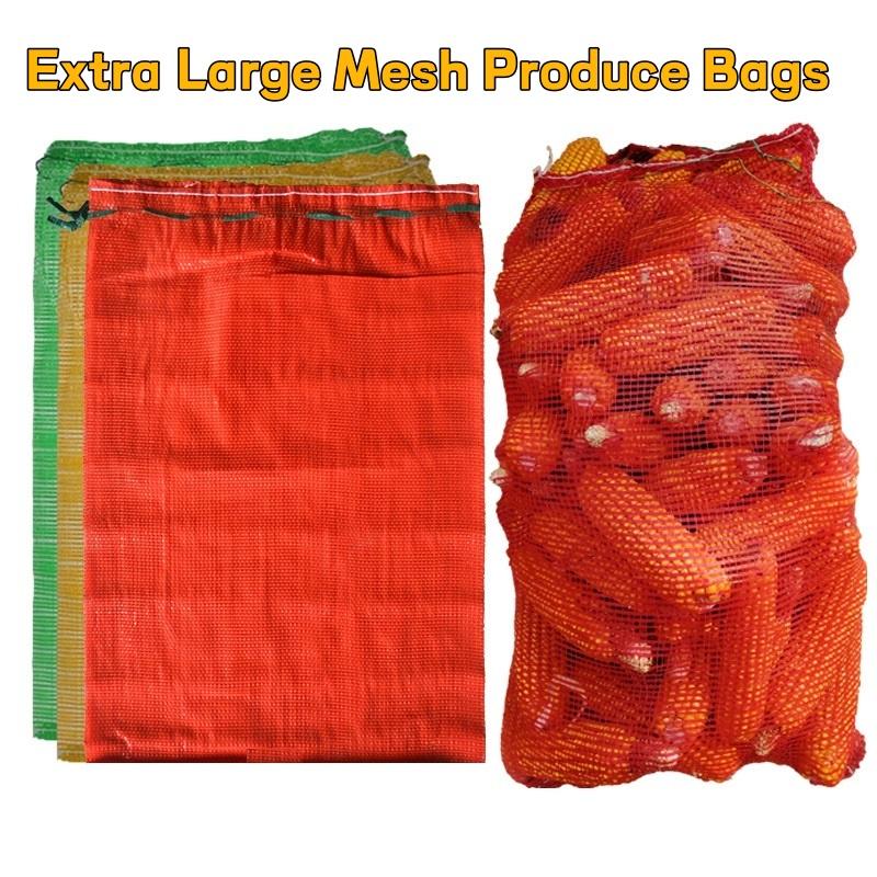 10 قطع من أكياس تخزين المنتجات - مراجعة Reusable Produce Bag وسعره