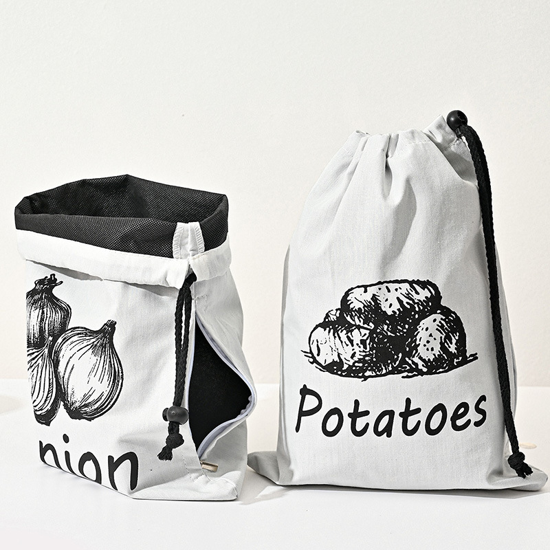 أكياس الرباط لفاكهة البصل والث - مراجعة Reusable Produce Bag وسعره